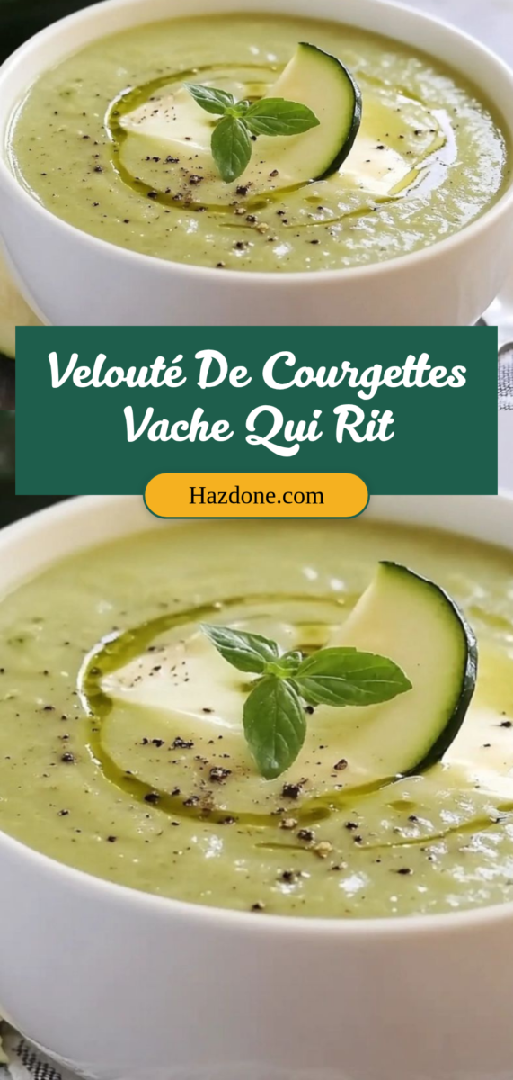 Soupe courgettes légère