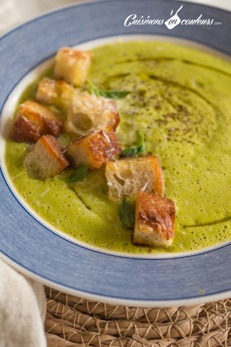 Plat diététique courgettes