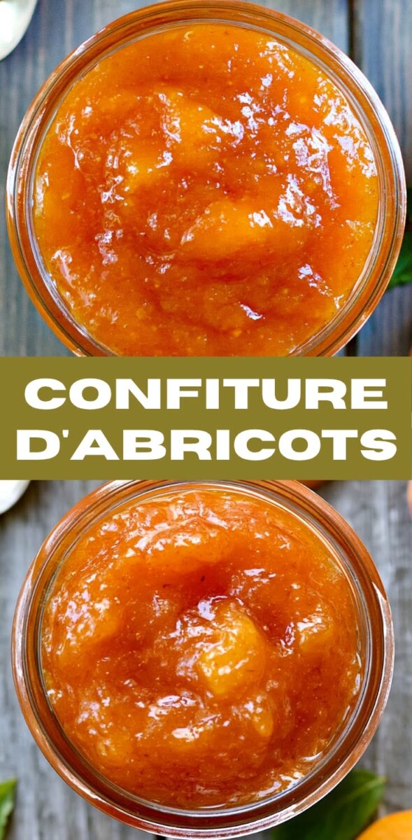 Confiture abricots litre kg