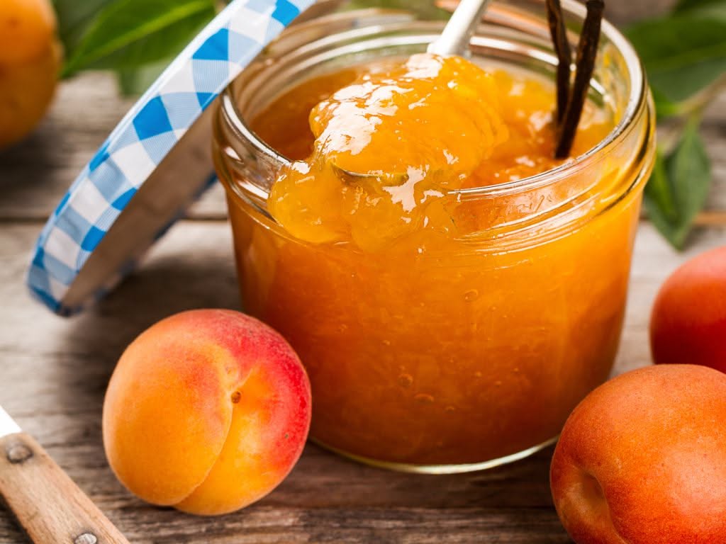 Confiture abricots litre kg