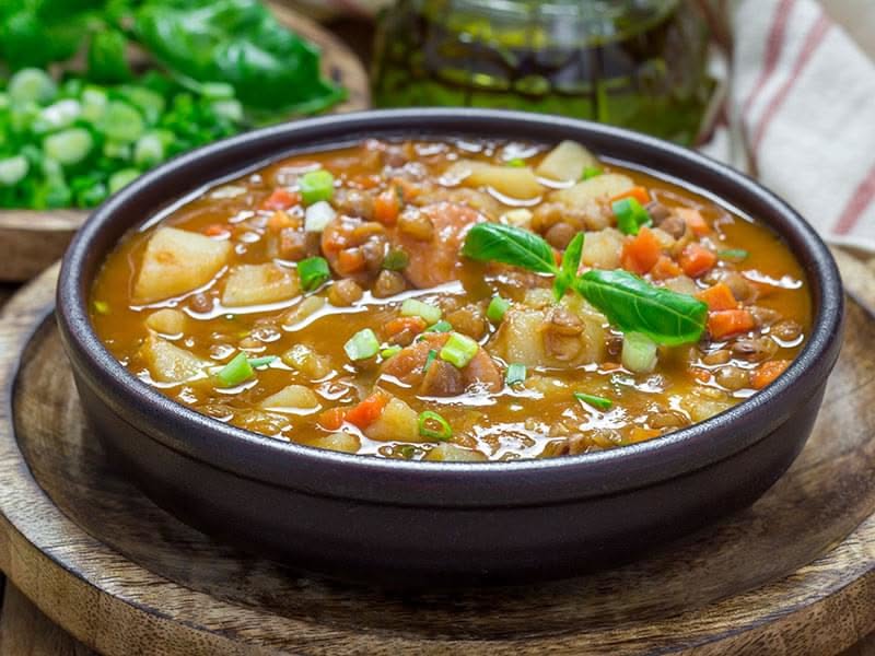 1 litre en gramme : Soupe paysanne réconfortante
