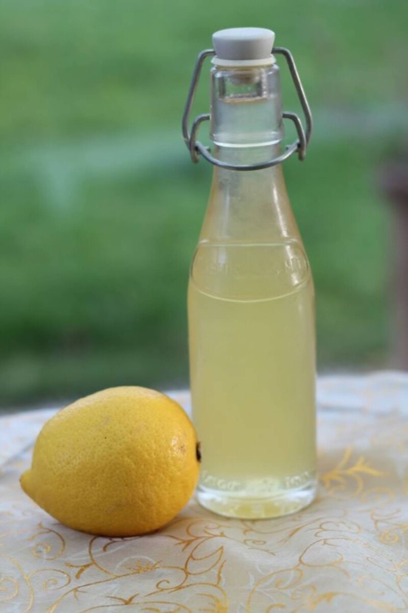Sirop citron litre en g