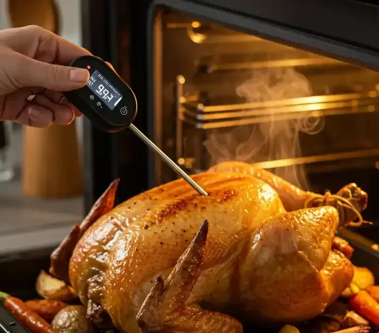 Temps de cuisson du poulet au four : les durées exactes selon le poids