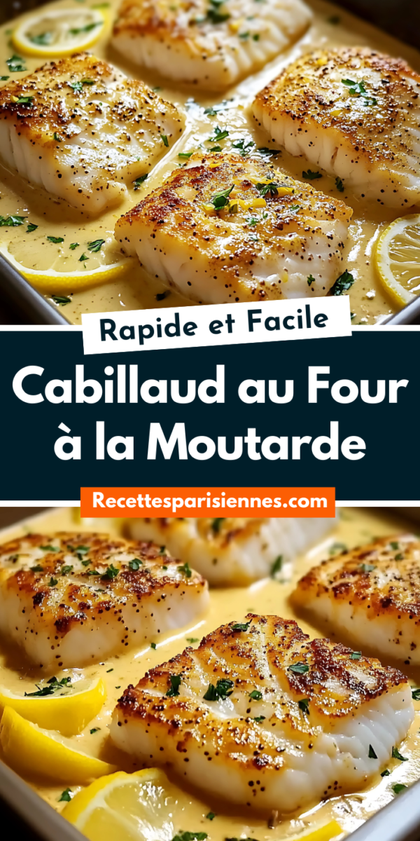 Recette cabillaud four facile