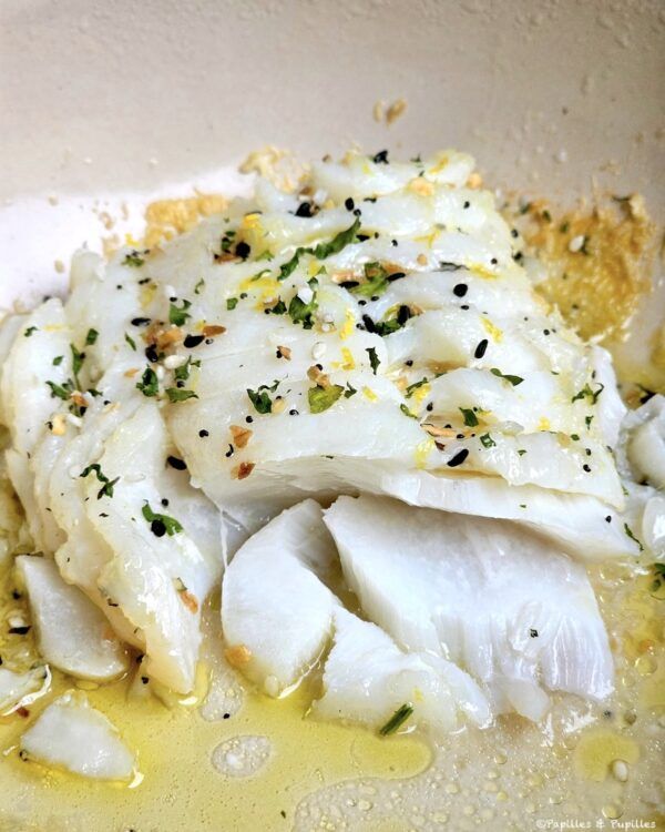 Cabillaud four moelleux recette