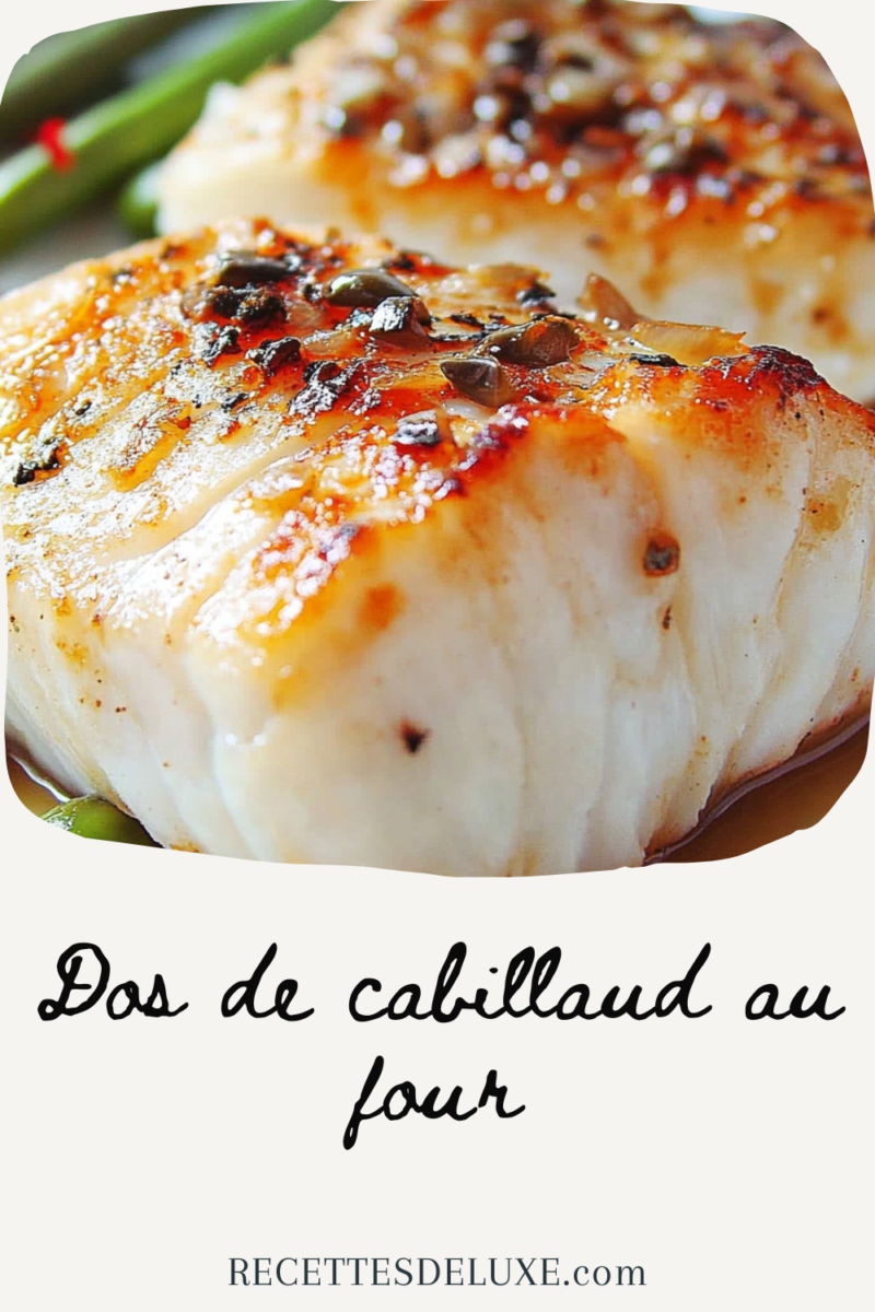Recette cabillaud four facile