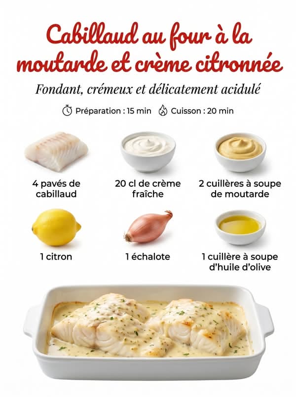 Astuces cuisson cabillaud four
