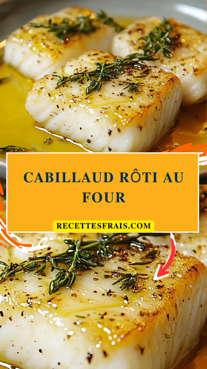 Recette cabillaud four facile