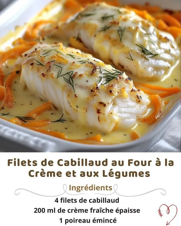 Temps cuisson cabillaud four