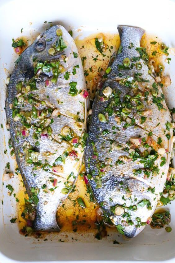 Cuisson poisson au four