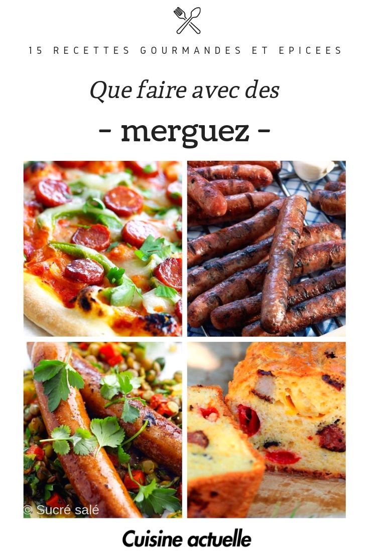 Cuisson merguez au four