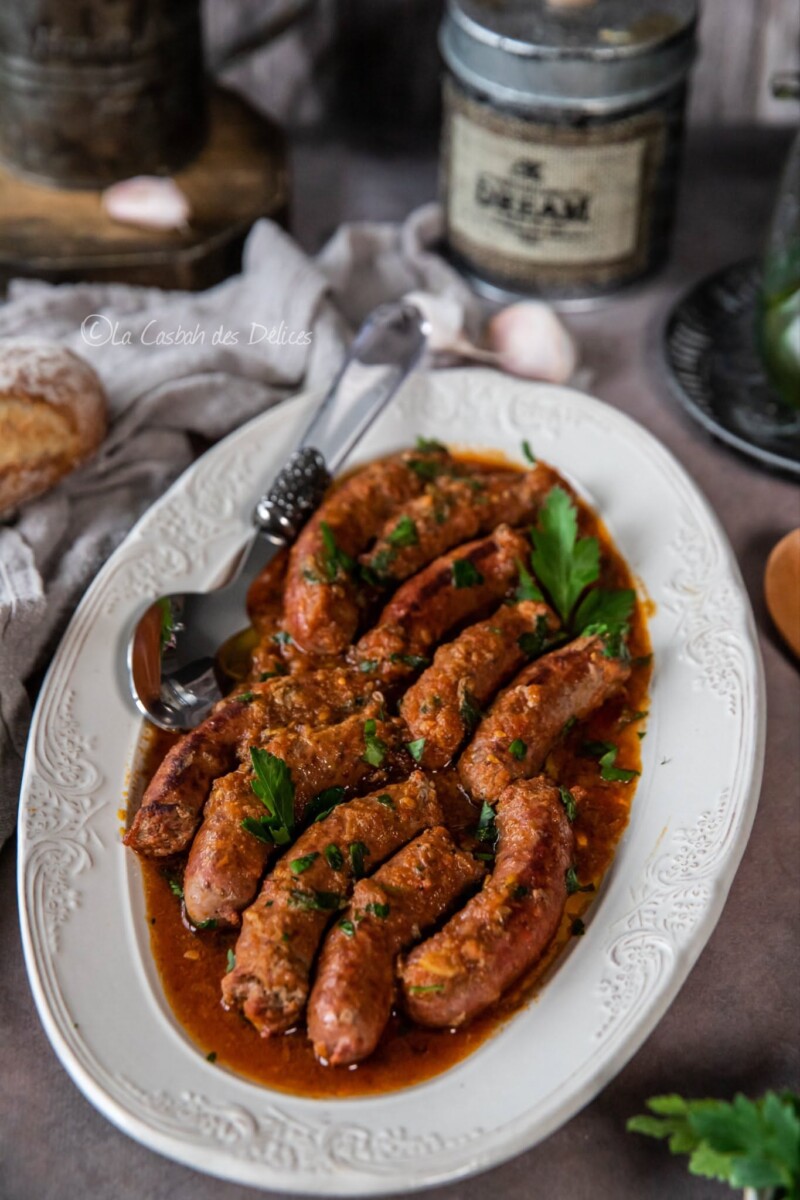 Poids et cuisson merguez