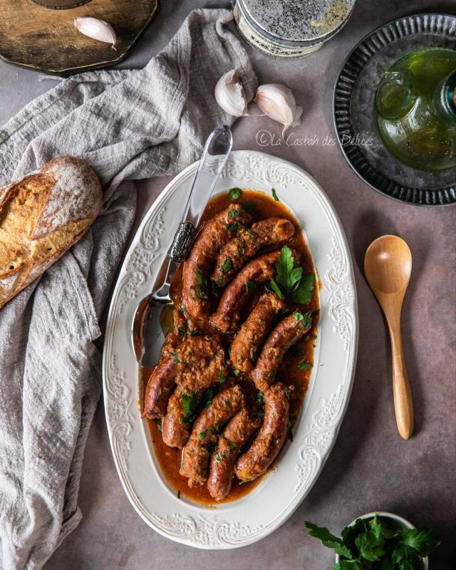 Poids et cuisson merguez