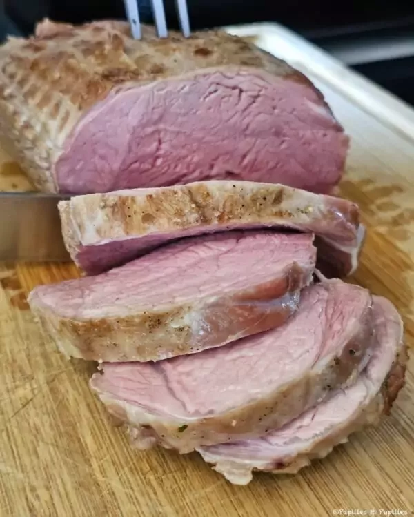 Cuisson parfaite rôti de veau