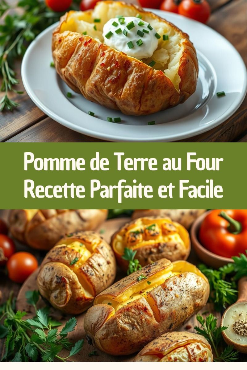 Cuisson parfaite patate au four