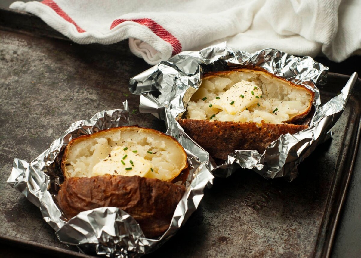Cuisson parfaite patate au four