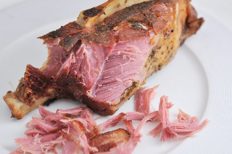 Four cuisson lente porc