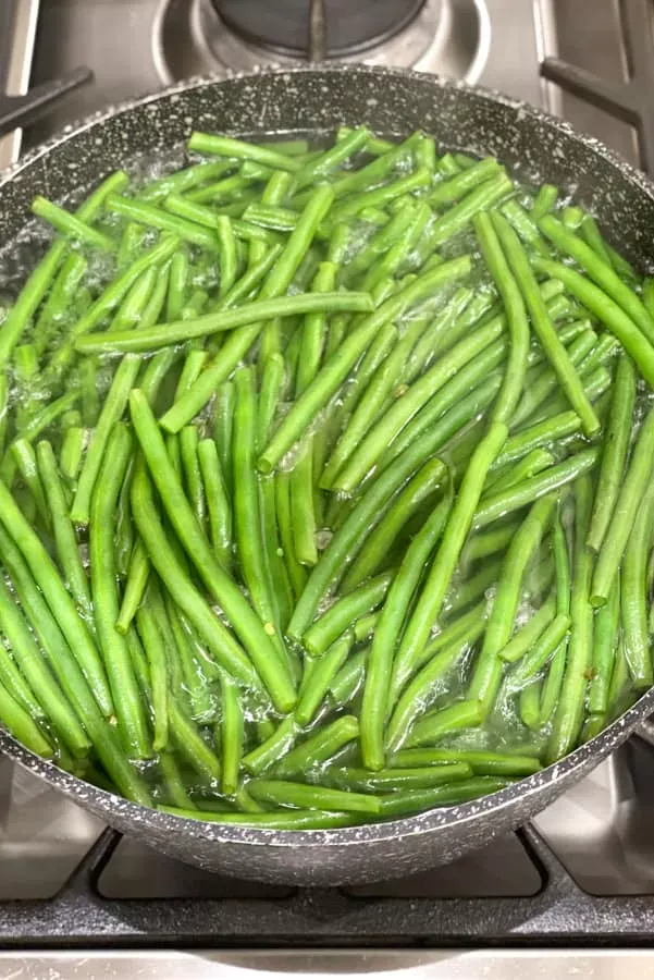 Temps optimal haricots verts