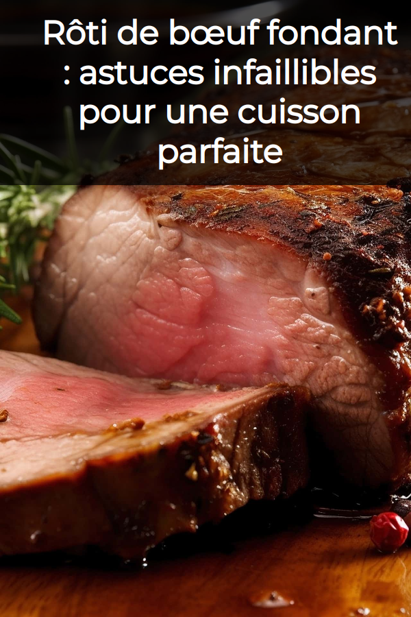 Durée cuisson rôti bœuf