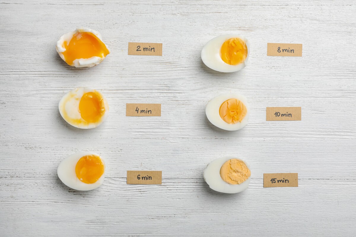 Cuisson oeuf selon poids