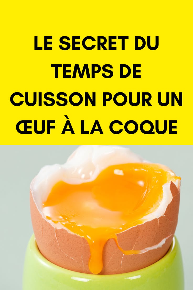 Cuisson oeuf gros calibre
