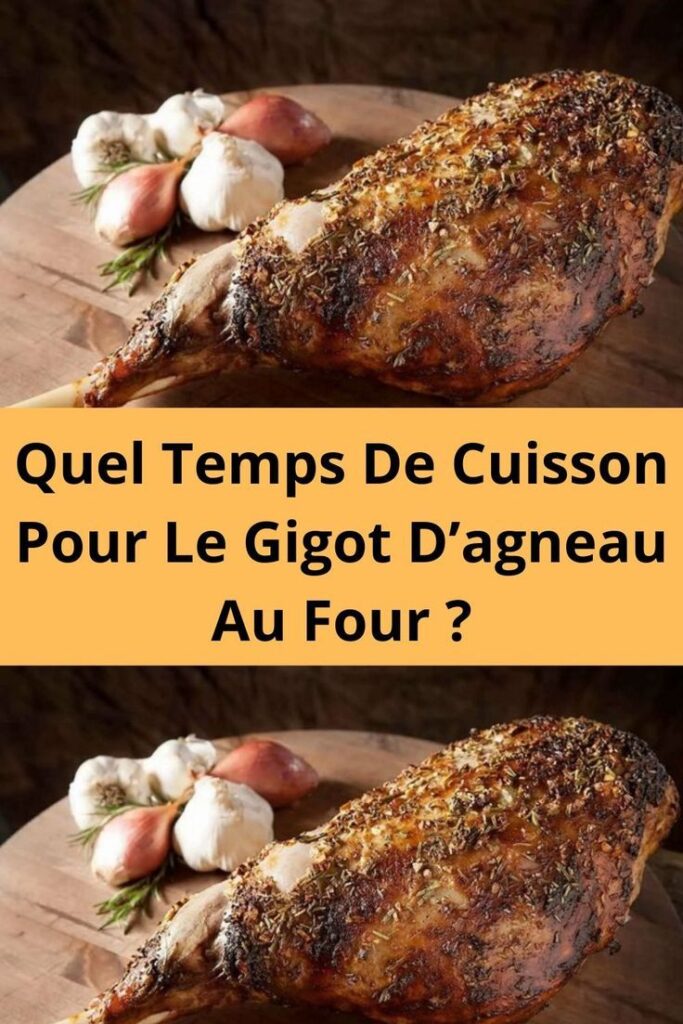 Durée cuisson gigot d'agneau