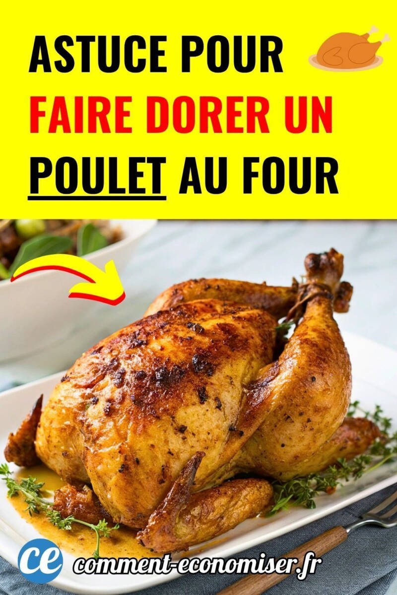 Rôtir poulet au four