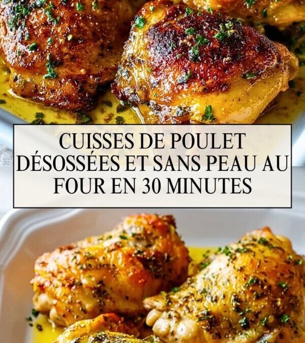 Recette cuisse de poulet au four : la version qui réussit à tous les coups