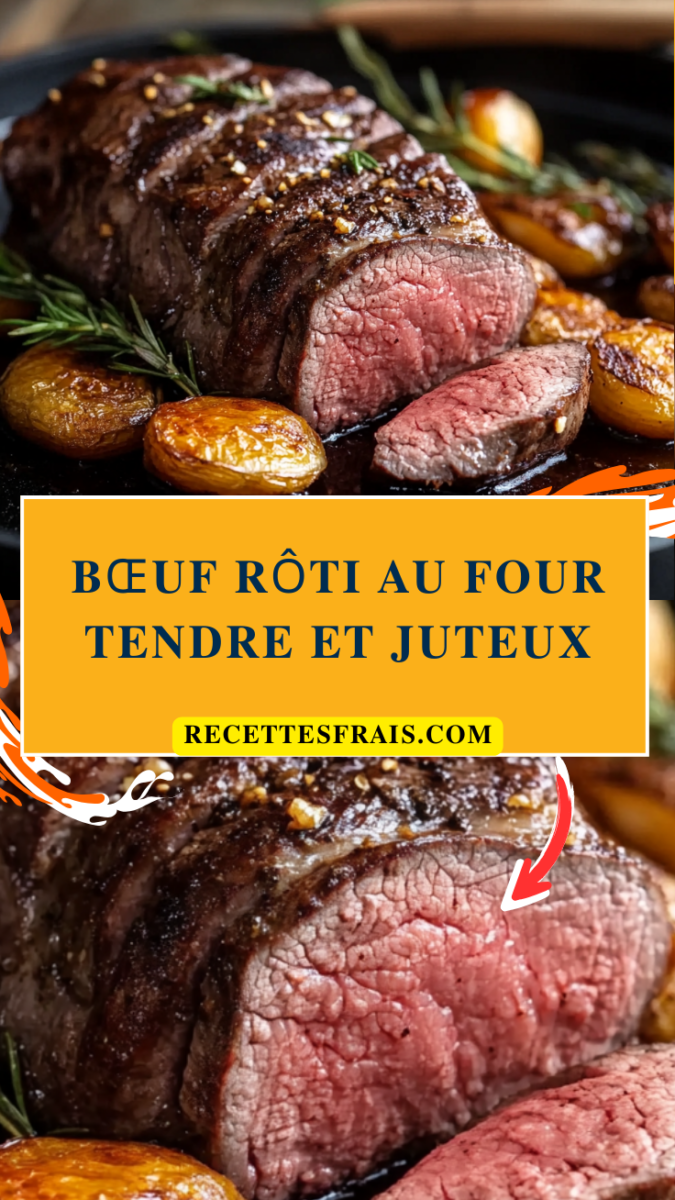 Roti de boeuf doré