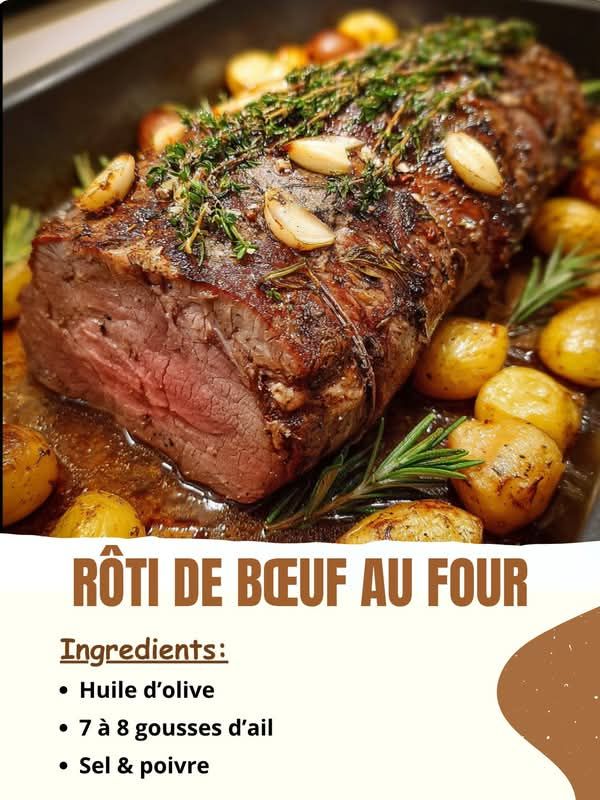 Tranches roti de boeuf