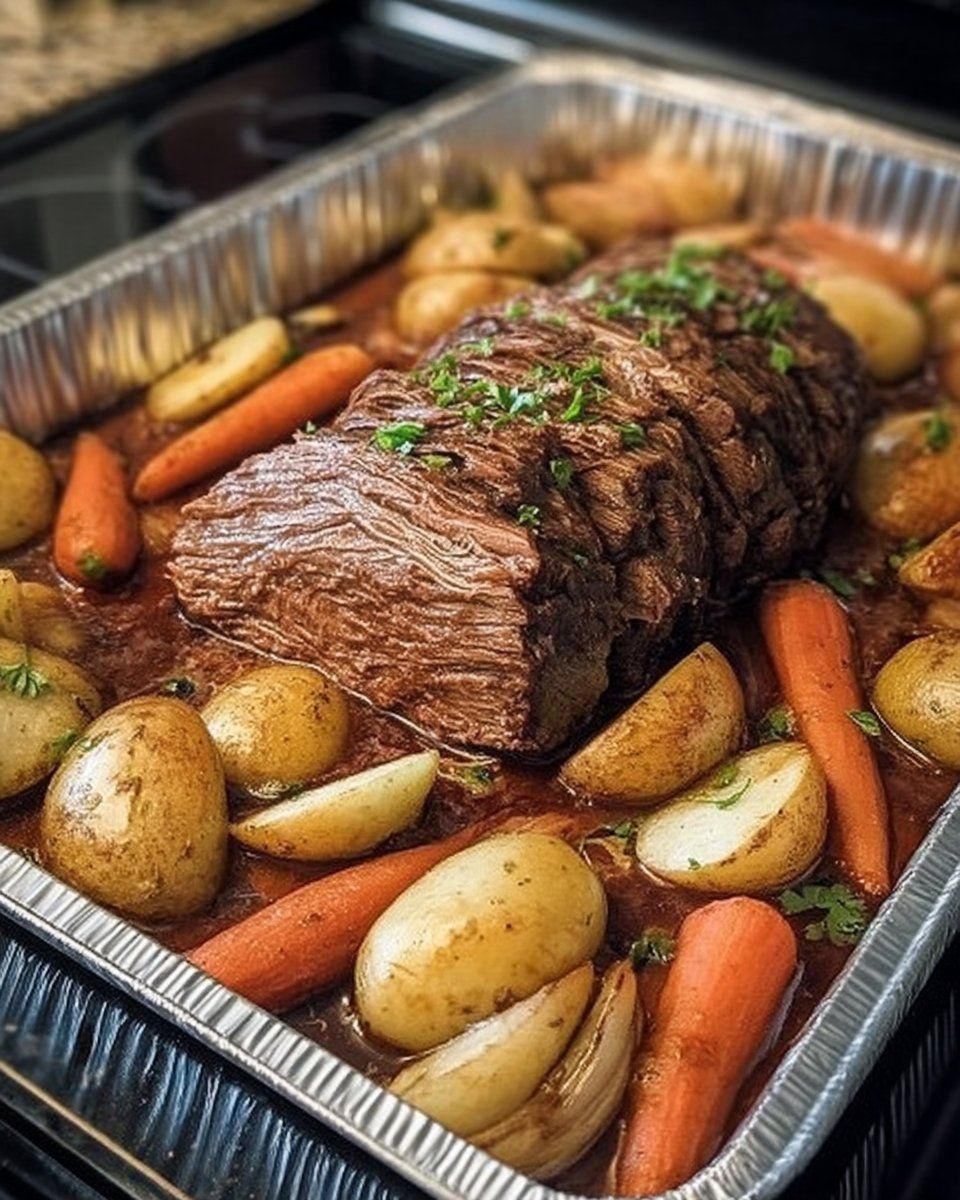 Cuisson roti de boeuf