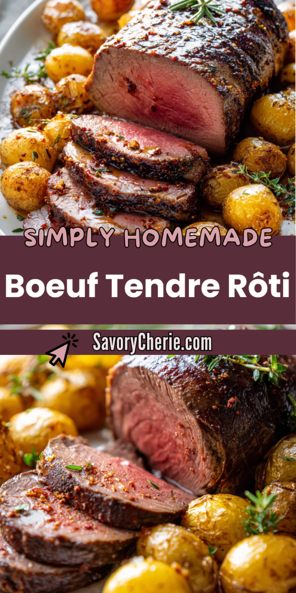 Tranches roti de boeuf