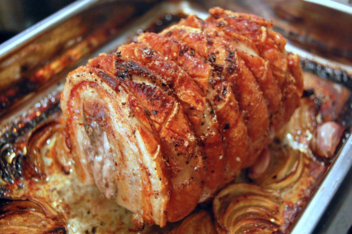 recette rôti de porc
