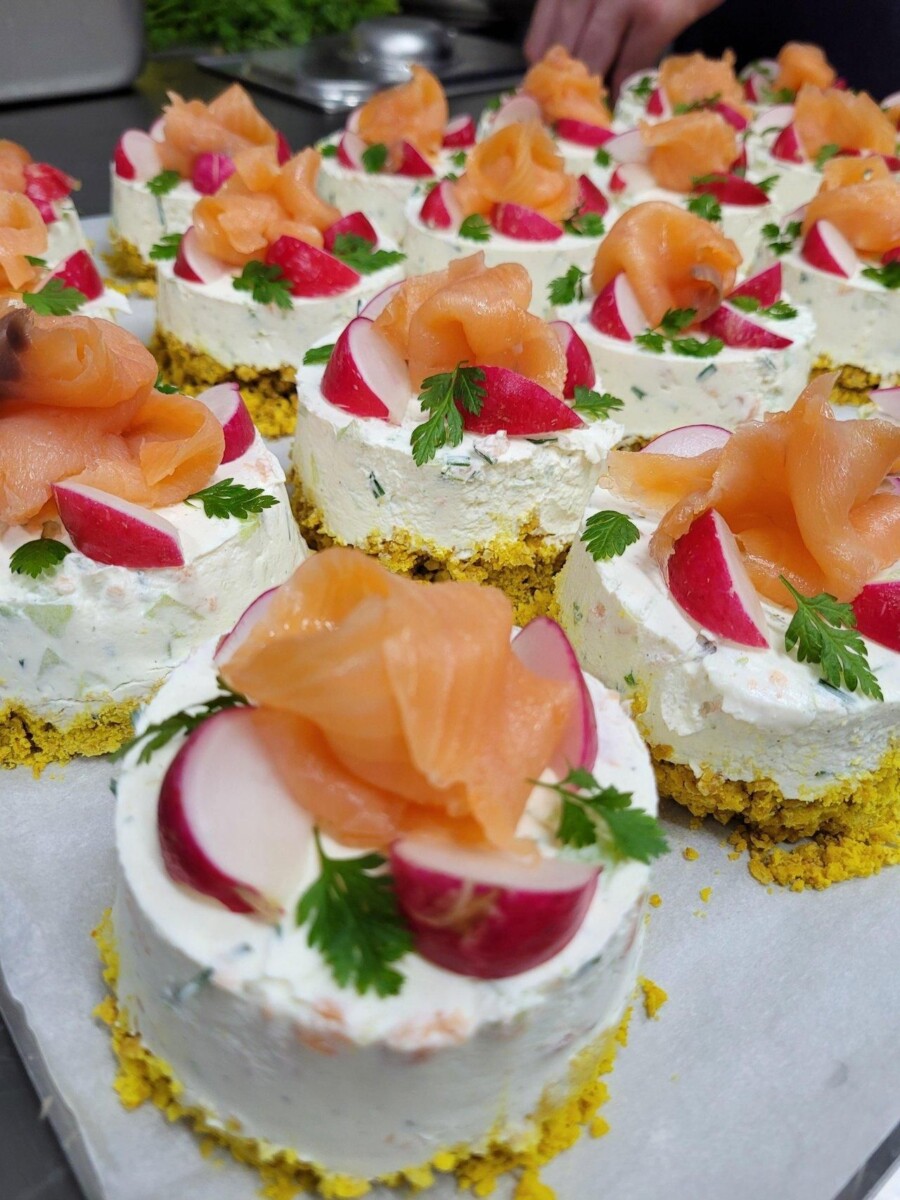 Plat d'entrée simple bluffant
